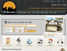 Tablet Screenshot of ewinggrouprealty.com